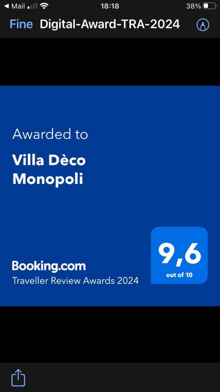 Villa Deco 모노폴리 외부 사진